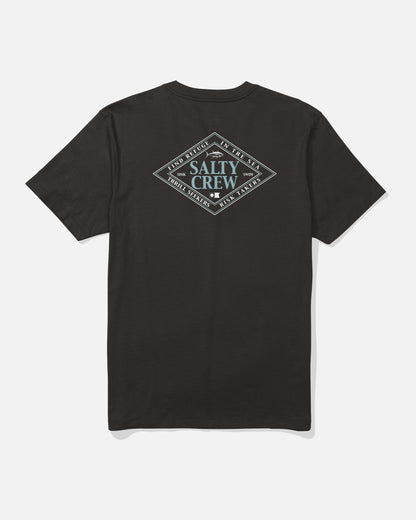 ICONIC SS TEE - Black | Salty Crew Premium