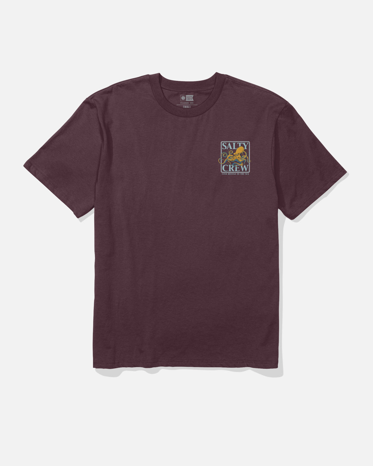 INK SLINGER ORIGINAL TEE - Wine | Salty Crew Premium