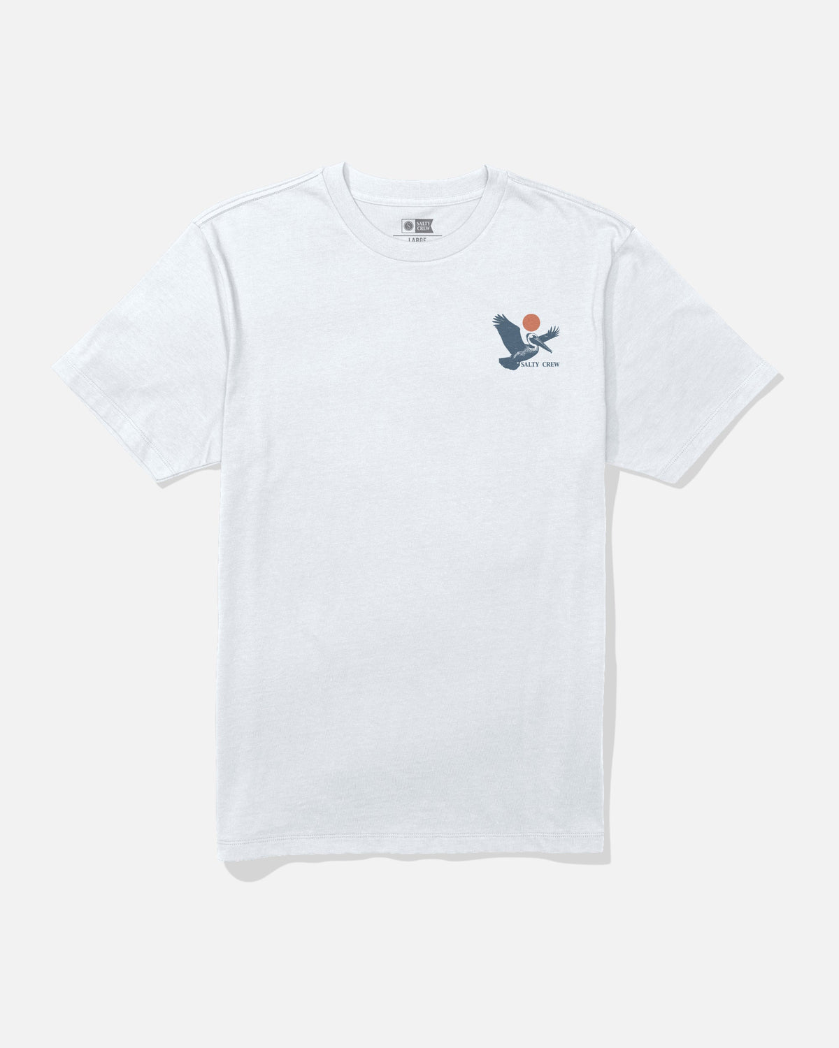 PELI SS TEE - White | Salty Crew Premium
