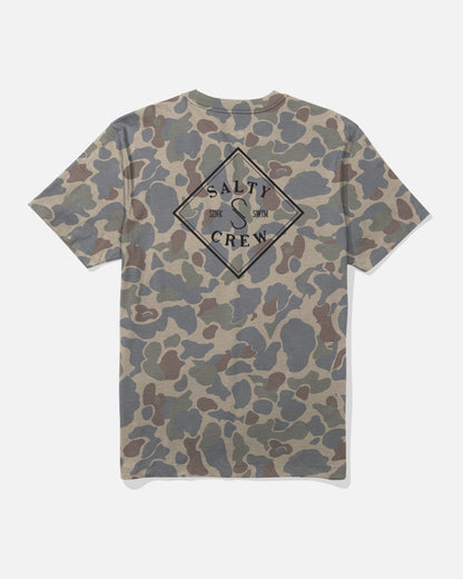 TIPPET RANGER SS TEE - Sand Camo | Salty Crew Premium