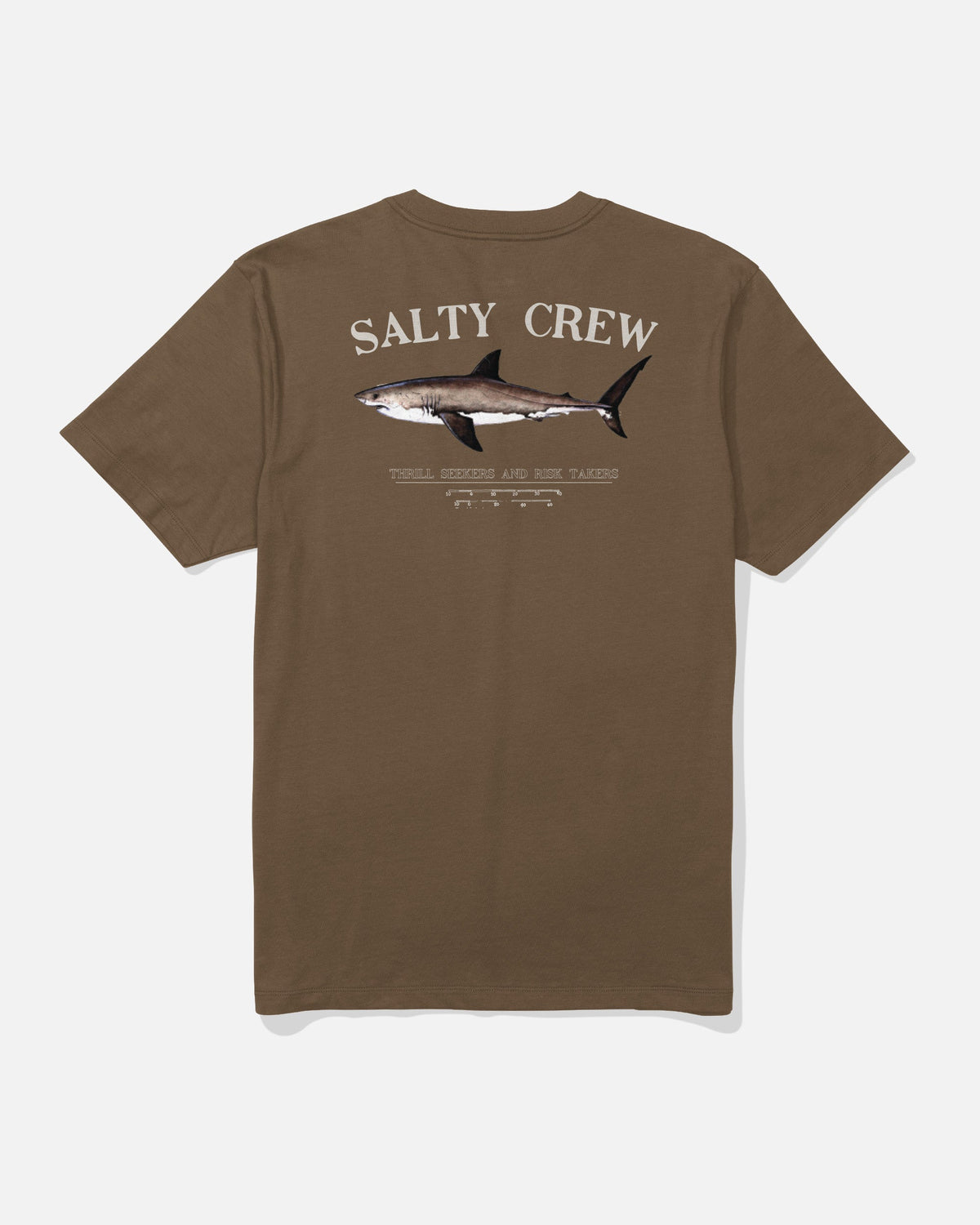 BRUCE CREW TEE - SEPIA | Salty Crew Premium
