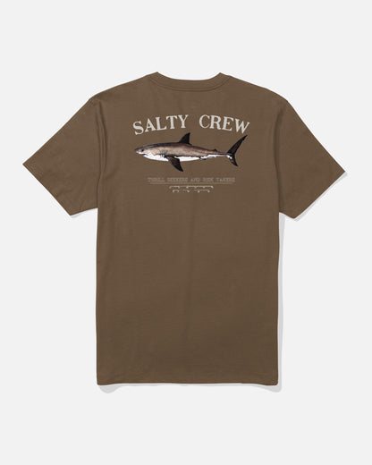 BRUCE CREW TEE - SEPIA | Salty Crew Premium