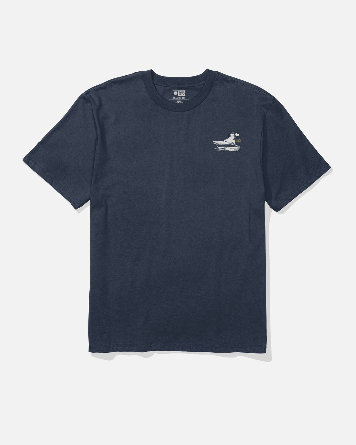 ON BOARD CLASSIC SS TEE - Navy | Salty Crew Premium