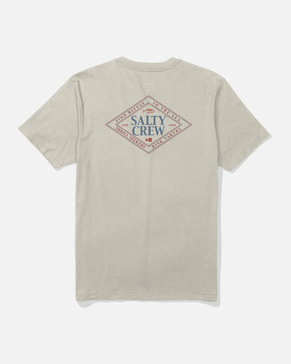 ICONIC SS TEE - Bone | Salty Crew Premium