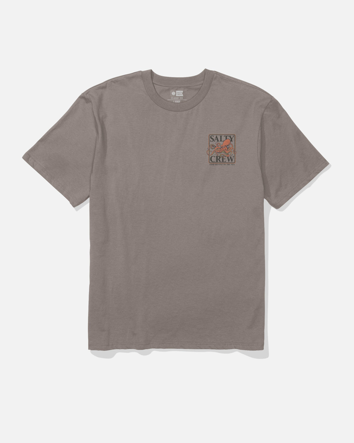 INK SLINGER ORIGINAL TEE - Cinder | Salty Crew Premium