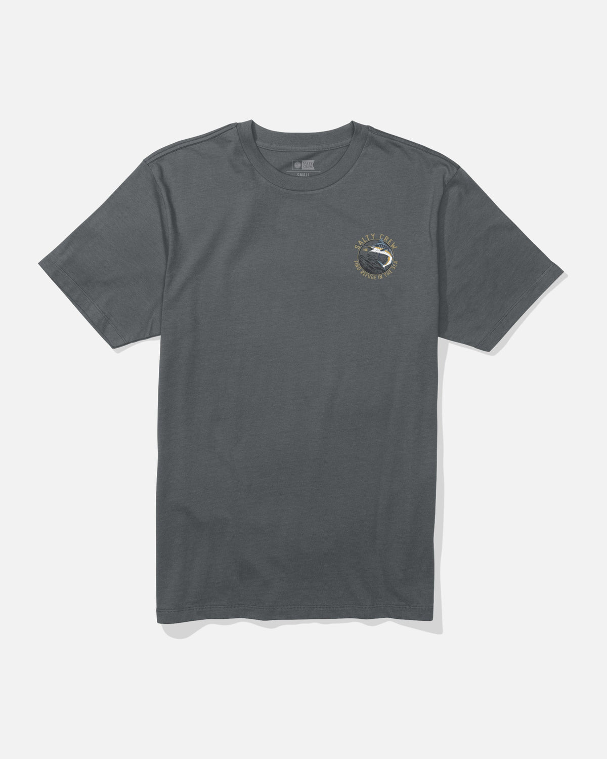 SCHOOLED SS TEE - Charcoal | Salty Crew Premium
