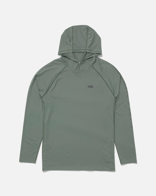APEX PERFORATED SUNSHIRT - Agave | Salty Crew Premium