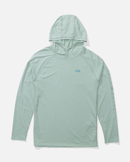 APEX PERFORATED SUNSHIRT - Jade | Salty Crew Premium