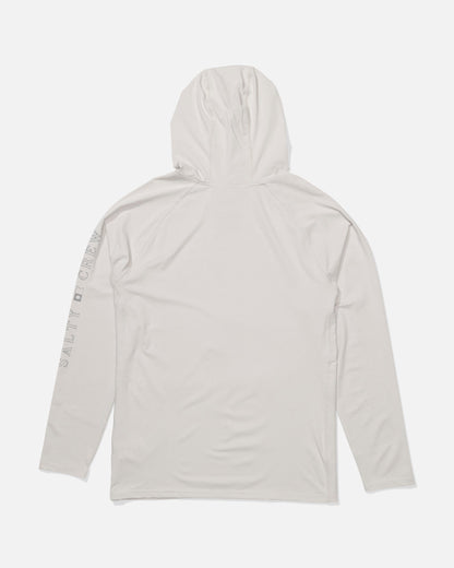 APEX PERFORATED SUNSHIRT - Light Grey | Salty Crew Premium