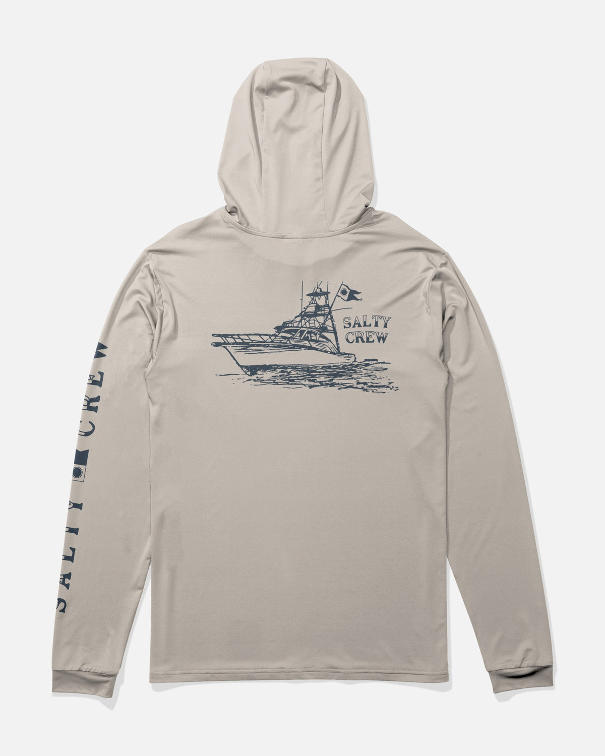 ON BOARD HOOD SUNSHIRT - Natural | Salty Crew Premium