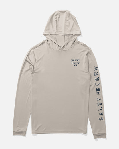 ON BOARD HOOD SUNSHIRT - Natural | Salty Crew Premium
