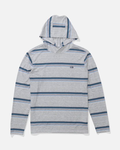 SEAWAY UV HOODIE - Light Grey | Salty Crew Premium