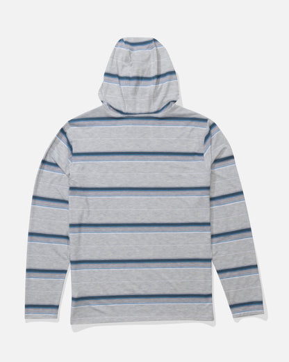 SEAWAY UV HOODIE - Light Grey | Salty Crew Premium