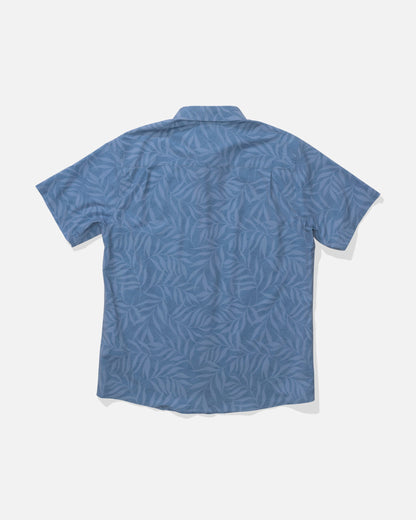 DRIFTER UV BUTTON UP - Captains Blue | Salty Crew Premium