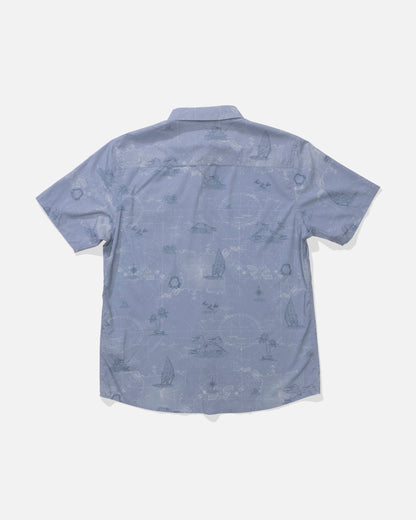 FLAGSHIP UV BUTTON UP - Tradewinds | Salty Crew Premium