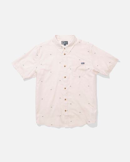 CREW SS BUTTON UP - Natural | Salty Crew Premium