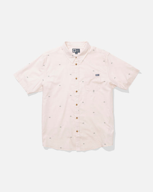 CREW SS BUTTON UP - Natural | Salty Crew Premium