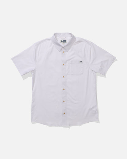 DRIFTER UV BUTTON UP - Natural | Salty Crew Premium