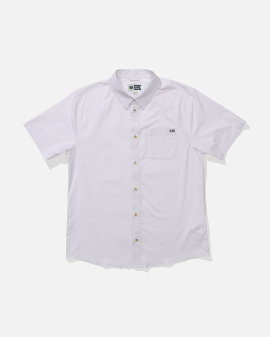 DRIFTER UV BUTTON UP - Natural | Salty Crew Premium