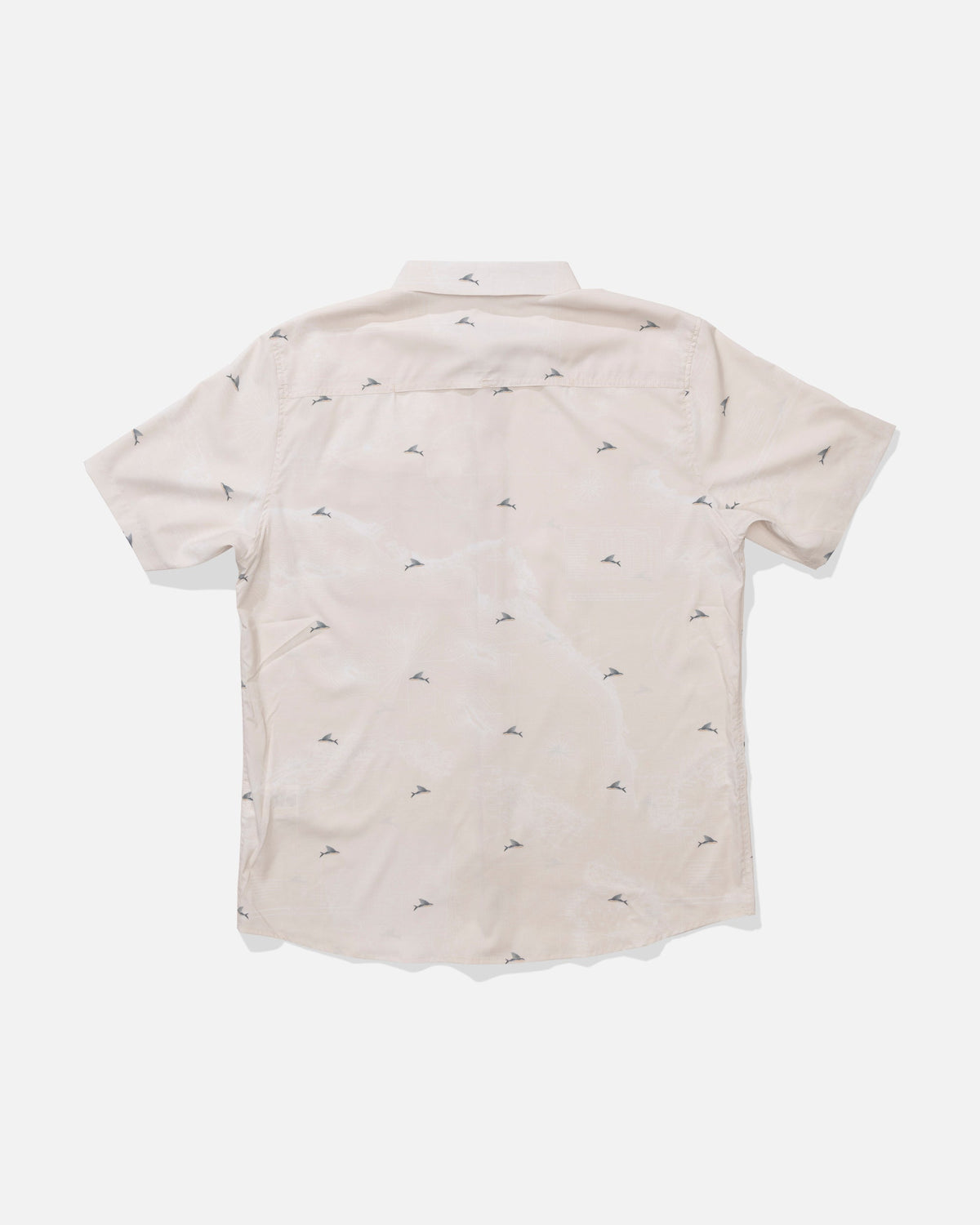 FLAGSHIP UV BUTTON UP - Natural | Salty Crew Premium