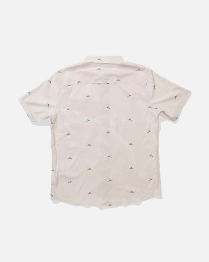 FLAGSHIP UV BUTTON UP - Natural | Salty Crew Premium