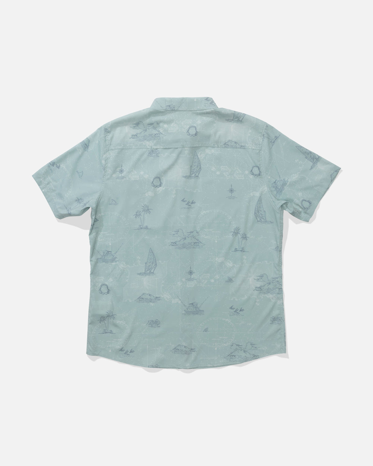 FLAGSHIP UV BUTTON UP - Jade | Salty Crew Premium