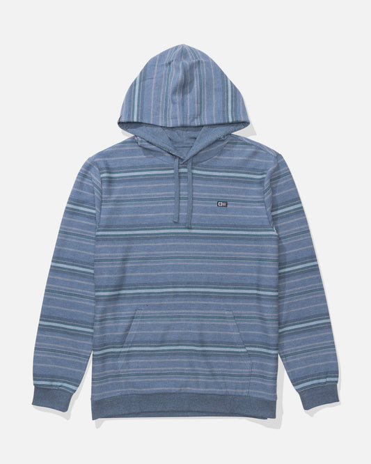 CREWSER FLEECE HOOD - Mid Blue | Salty Crew Premium