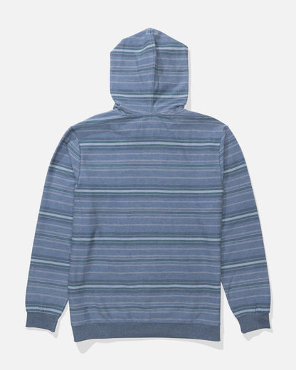 CREWSER FLEECE HOOD - Mid Blue | Salty Crew Premium