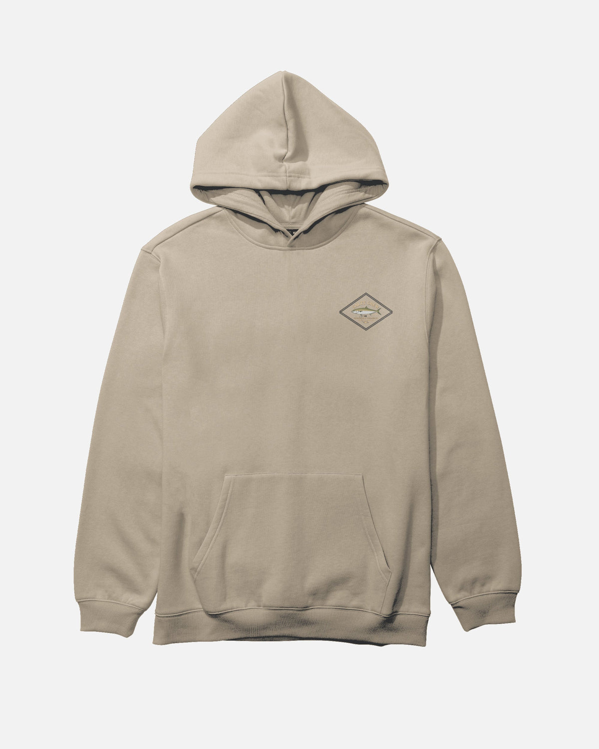 DECKHAND YELLOWTAIL FLEECE - Washed Stone | Salty Crew Premium