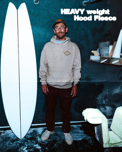 DECKHAND YELLOWTAIL FLEECE - Washed Stone | Salty Crew Premium