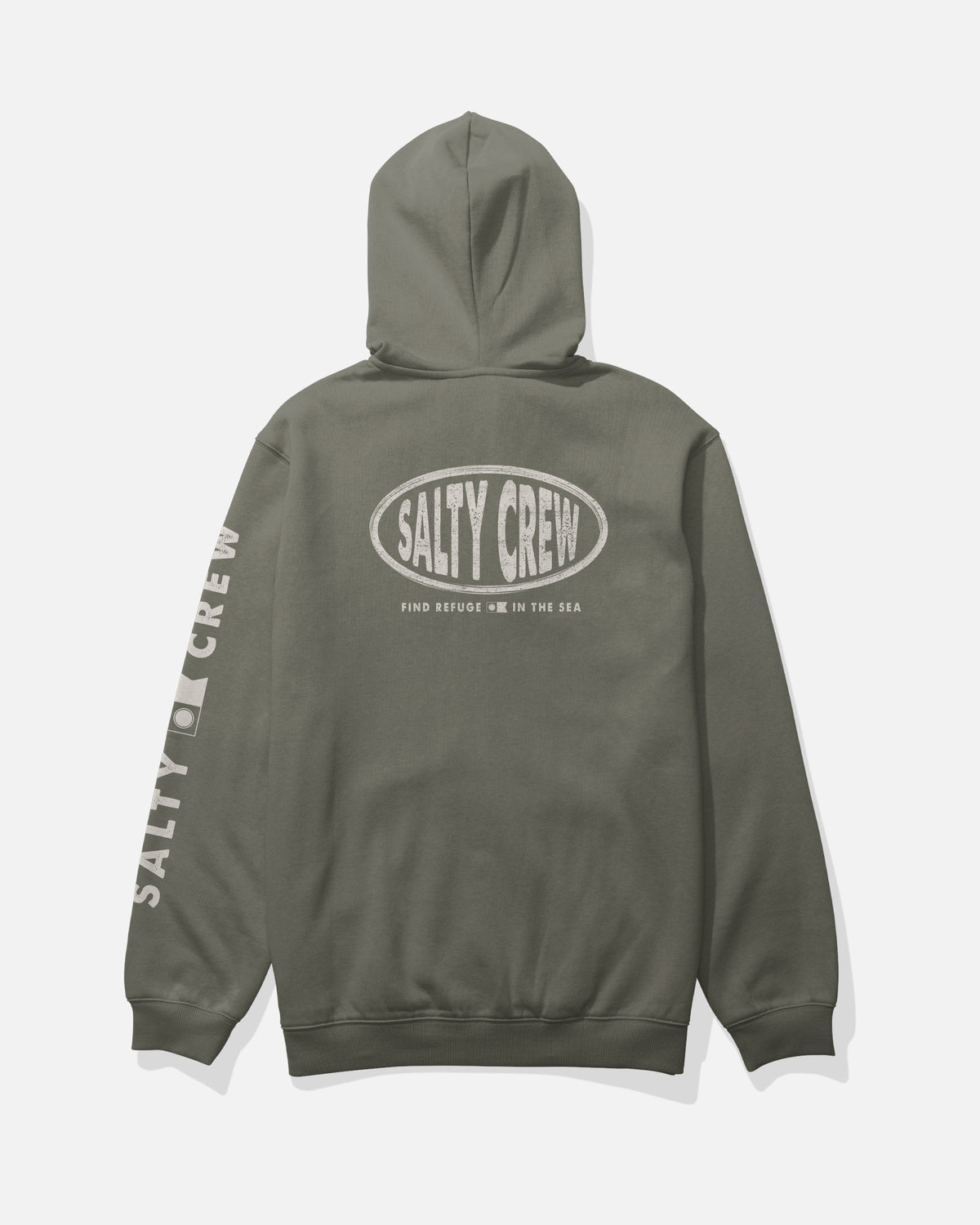 SIGNAGE FLEECE - Dusty Olive | Salty Crew Premium