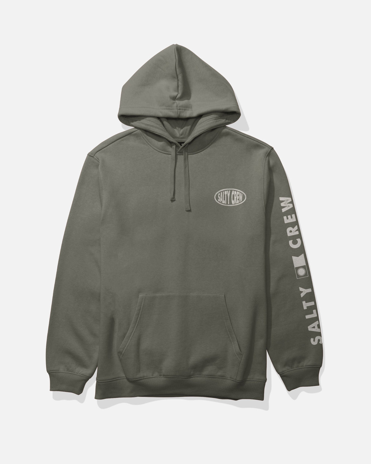 SIGNAGE FLEECE - Dusty Olive | Salty Crew Premium