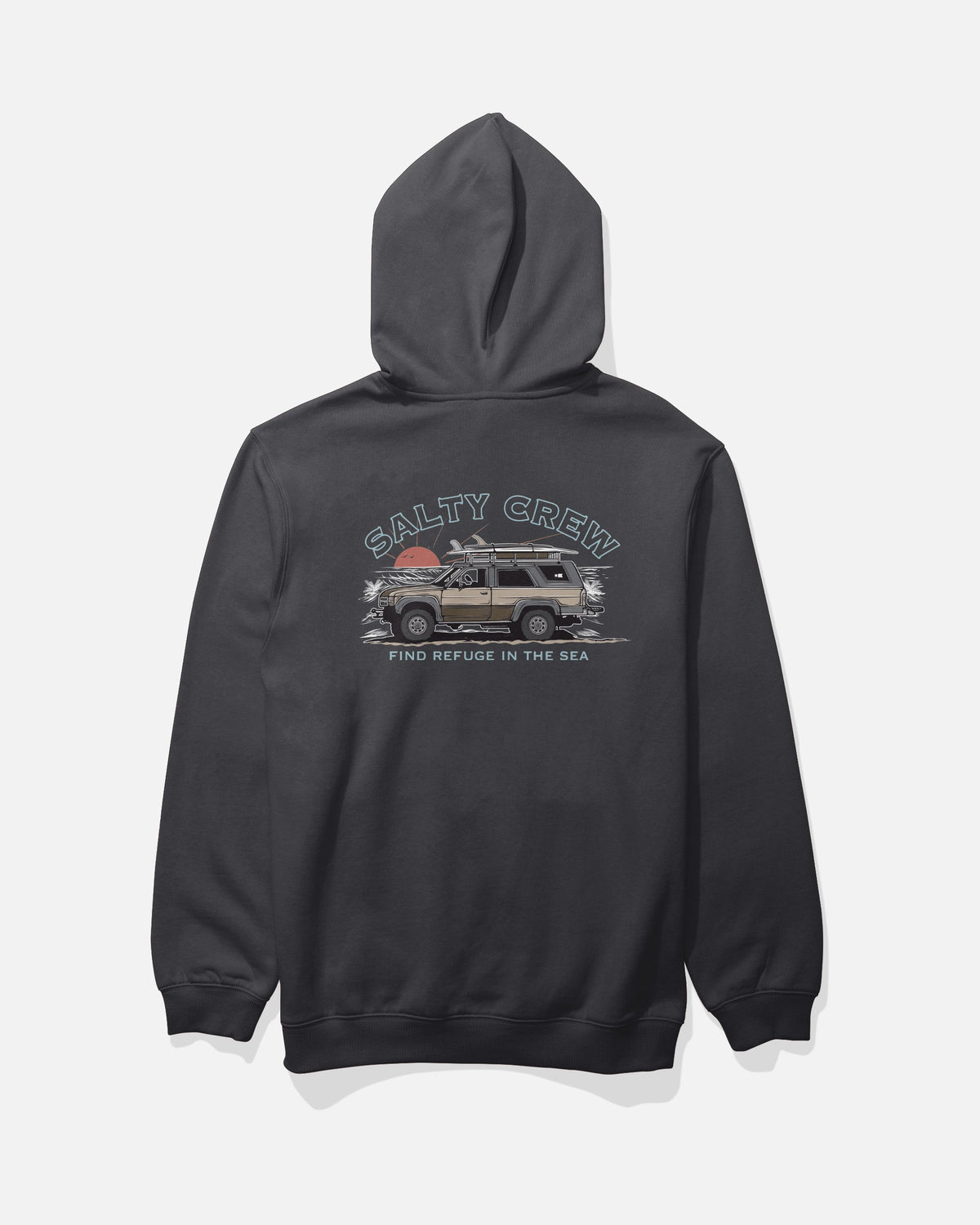 GET READY FLEECE - BLACK | Salty Crew Premium