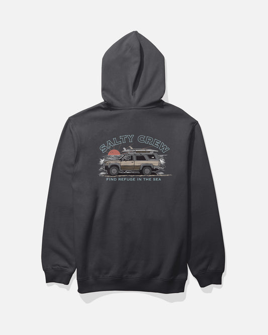 GET READY FLEECE - BLACK | Salty Crew Premium