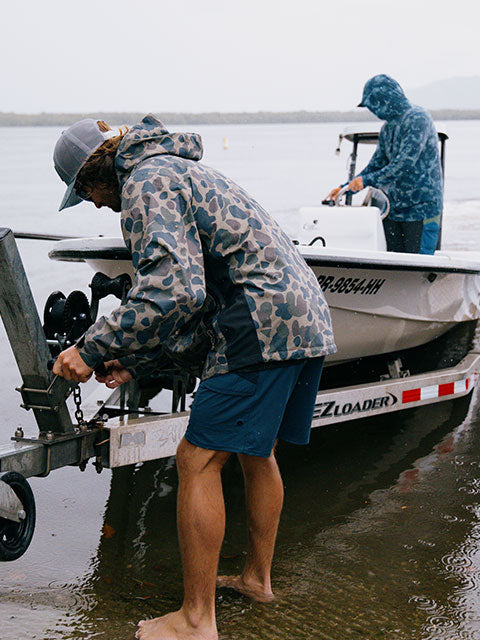 LONG RANGE JACKET - SAND CAMO | Salty Crew Premium