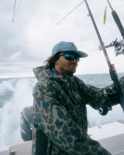 LONG RANGE JACKET - SAND CAMO | Salty Crew Premium