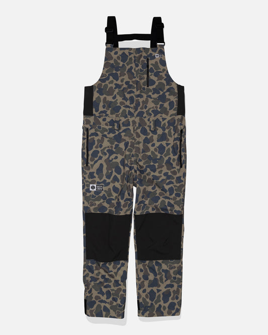 LONG RANGE TECH BIB - Sand Camo | Salty Crew Premium