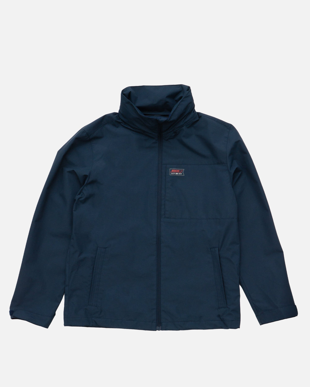 WHALER WINDBREAKER - Navy | Salty Crew Premium
