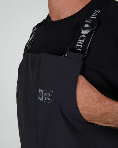 LONG RANGE BIB - Black | Salty Crew Premium