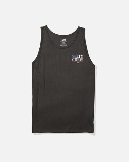 AMERICA OPTIC TANK - BLACK | Salty Crew Premium