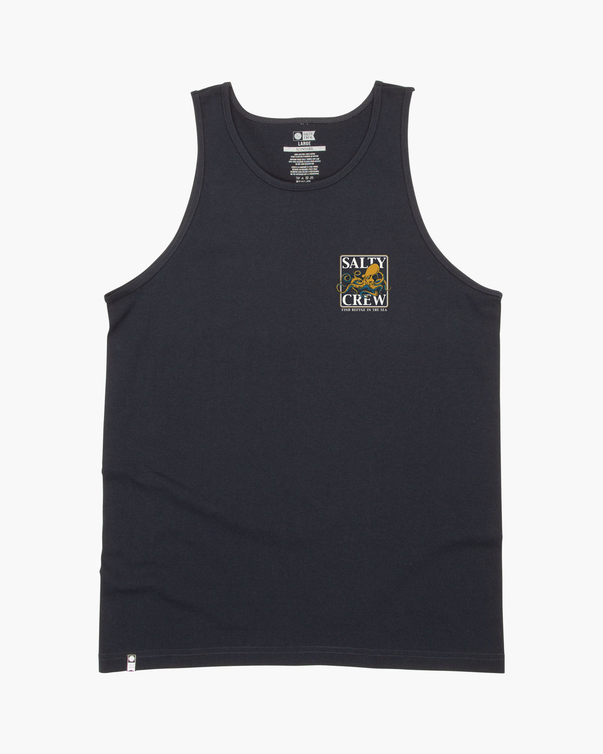INK SLINGER TANK - BLACK | Salty Crew Premium