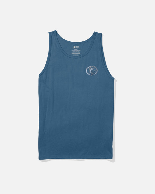 SHOOTOUT TANK - Cast Blue | Salty Crew Premium