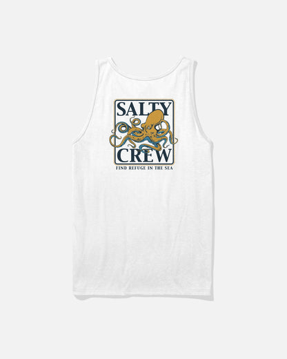 INK SLINGER TANK - White | Salty Crew Premium