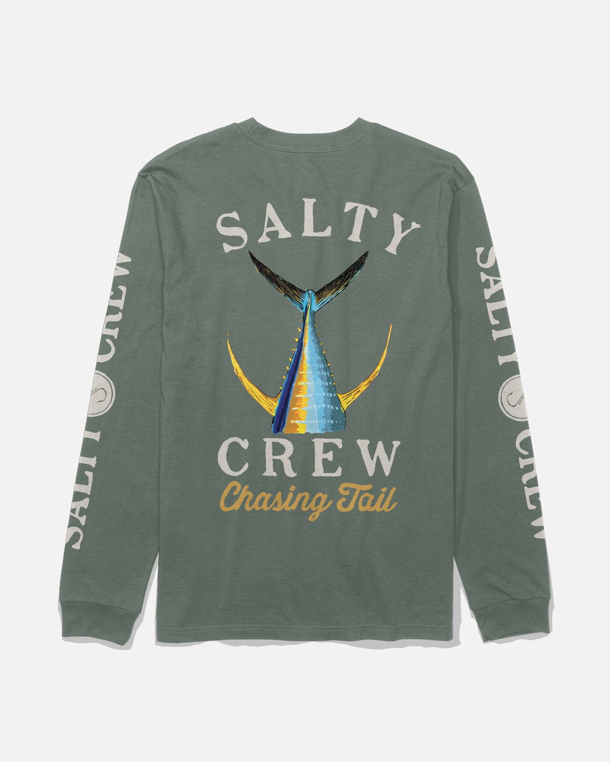 TAILED LS TEE - Laurel Wreath | Salty Crew Premium