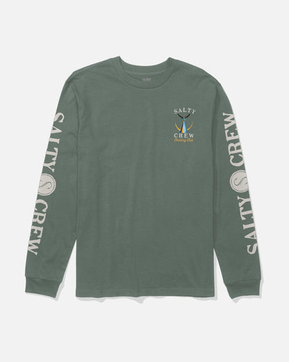 TAILED LS TEE - Laurel Wreath | Salty Crew Premium