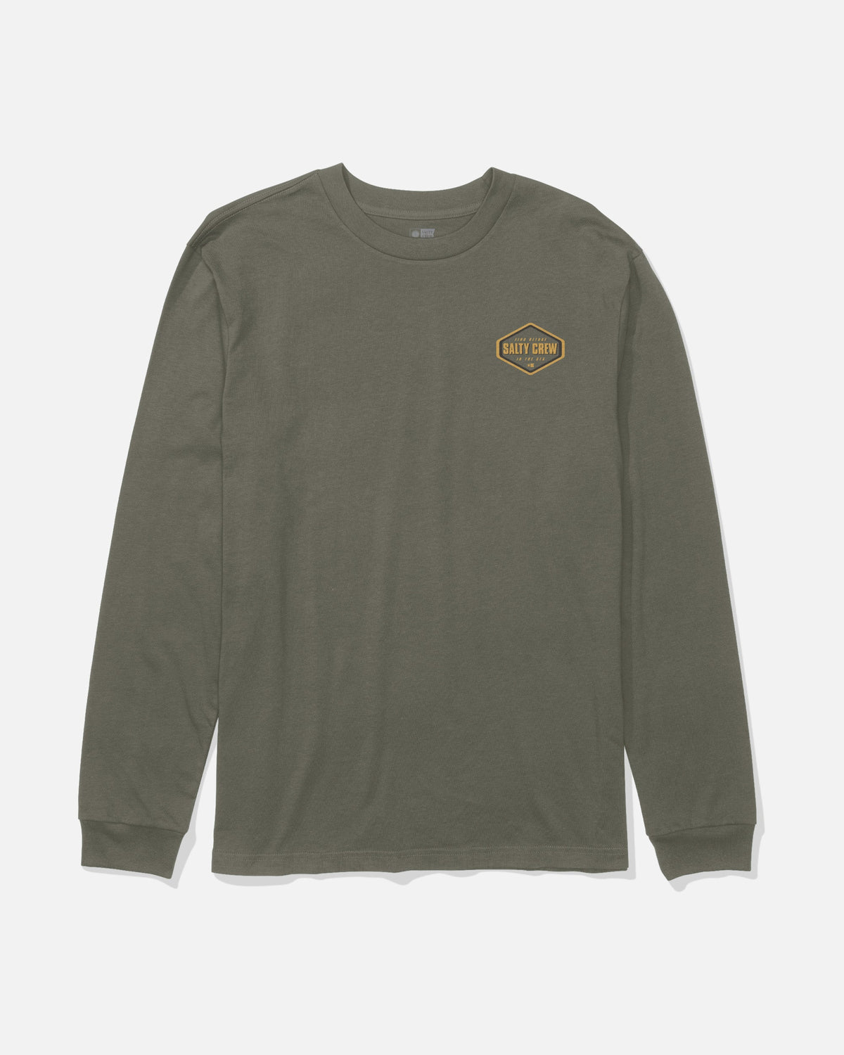 SHAPELY LS TEE - Dusty Olive | Salty Crew Premium
