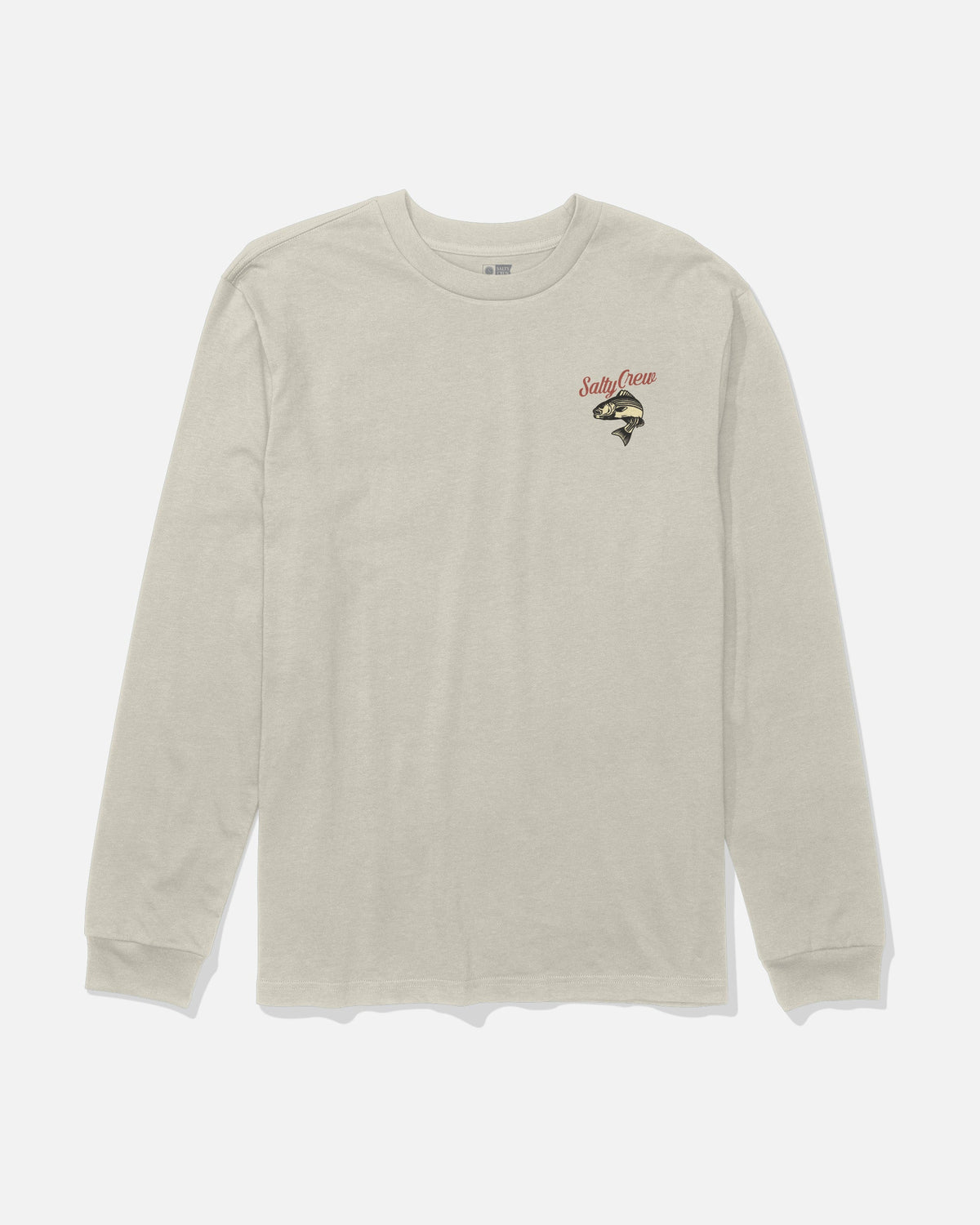 STRIPED LS TEE - Bone | Salty Crew Premium