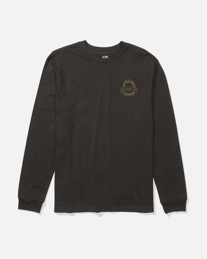 GREAT WHITE LS TEE - BLACK | Salty Crew Premium