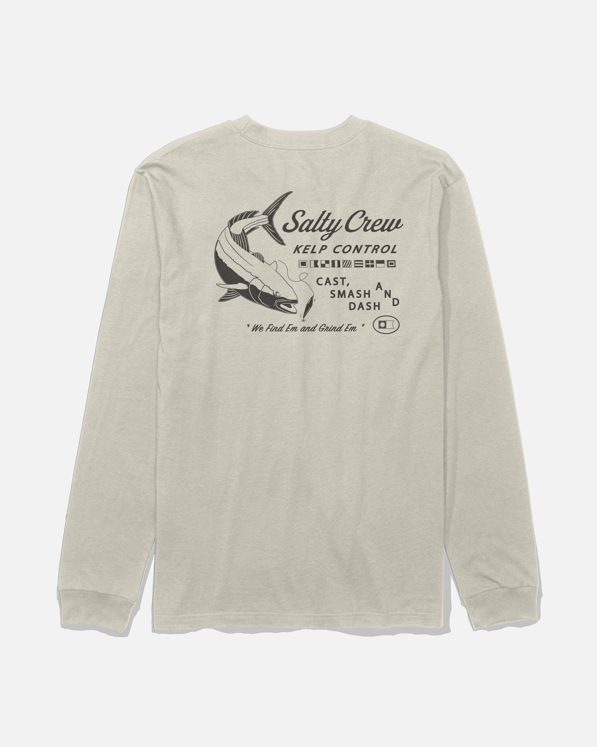 KELP CONTROL LS TEE - Bone | Salty Crew Premium