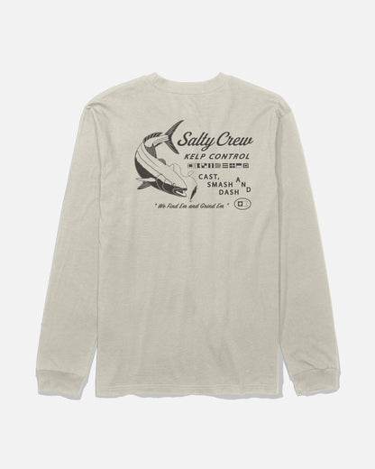 KELP CONTROL LS TEE - Bone | Salty Crew Premium